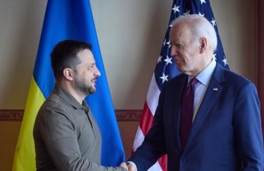 Володимир Зеленський та Джо Байден. Фото: Telegram президента України