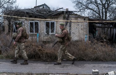 марьинка, украинские военные, украинские солдаты, всу в марьинке