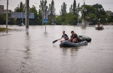 В Херсонской области ситуация стабилизируется, вода начала спадать