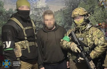 Фото: задержанный СБУ коллаборант. сбу, колаборанты