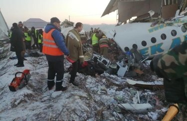 Авиакатастрофа в Казахстане. Фото: МВД Казахстана