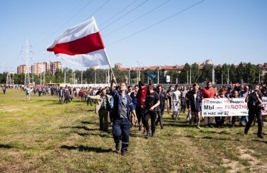 17 августа работники ряда белорусских заводов объявили забастовку. Фото: Getty Images