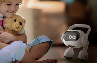 LG Smart Home AI Agent, робот, ребенок