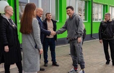 У Миколаївській області відкрився новий митний термінал. Фото: Telegram / Віталій Кім У Миколаївській області відкрився новий митний термінал