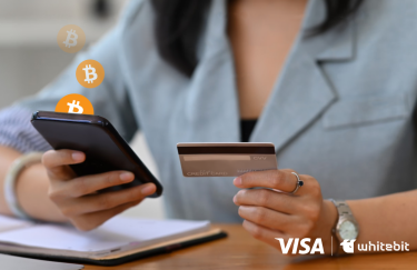 WhiteBIT та Visa підписали меморандум про наміри, щоб співпрацювати задля підвищення зручності використання криптоактивів