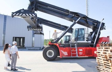 В Винницкой области достраивают грузовой терминал, который свяжет центральные регионы с Одесщиной. Фото: Андрей Очеретный/Фейсбук В Винницкой области достраивают грузовой терминал, который свяжет центральные регионы с Одесщиной