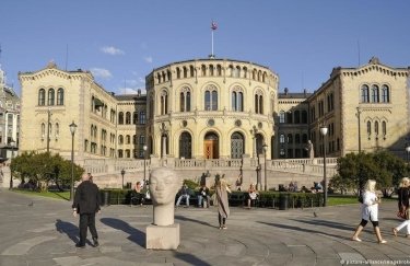 Здание Парламента Норвегии в г. Осло
