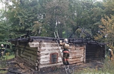 В Киеве горел музей "Пирогово"