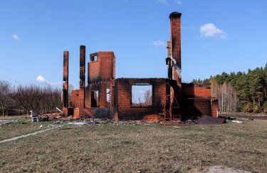 Ущерб от войны для инфраструктуры села Мотыжин под Киевом оценили в четверть миллиарда гривен