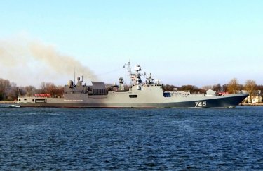 Российские корабли провели боевые учения в Черном море