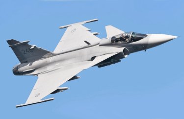Истребитель Gripen. Фото: Википедия В Швеции "почти готовы" отправить Украине истребители Gripen - Рolitico
