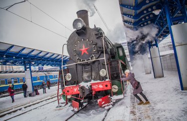 В Киеве к новогодним праздникам запустят ретропоезд