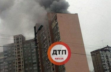 Место пожара. Фото: dtp.kiev.ua