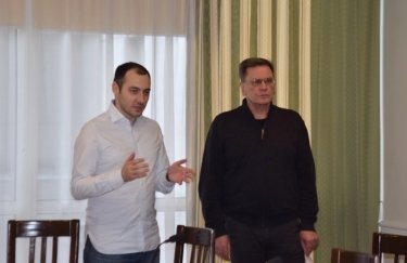 Александр Кубраков и Евгений Кузькин. Фото: "Укравтодор" Александр Кубраков и Евгений Кузькин. Фото: "Укравтодор"