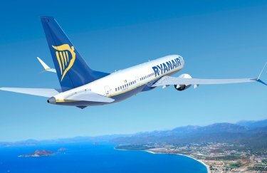 Самолет авиакомпании Ryanair. Фото: пресс-служба Ryanair самолет ryanair