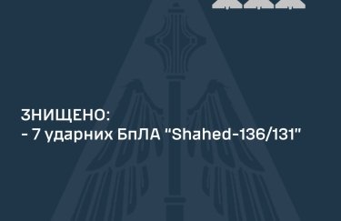 Ночью РФ атаковала Украину дронами: сколько удалось сбить
