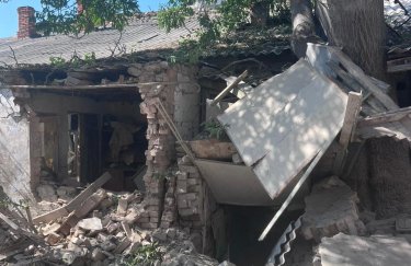 Последствия одного из обстрелов Херсонской области в августе. Фото: областная прокуратура херсон, обстрел