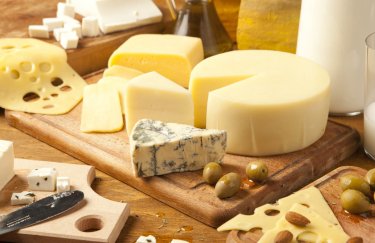 Экспорт сыров из Украины в начале 2018 года превысил импорт
