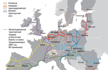 Украина присоединилась к Трансъевропейской транспортной сети
