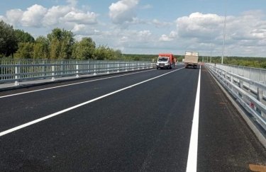 На Черниговщине открыли 400-метровый мост через реку Сейм