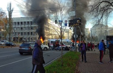 Киев под атаками российских террористов: метрополитен приостановил движение по красной линии