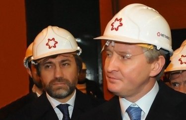Ринат Ахметов (справа) и Вадим Новинский