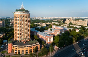 Жилой комплекс на бульваре Леси Украины в Печерском районе Киева.