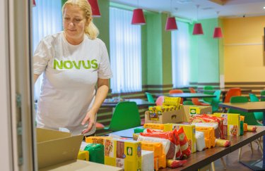 Сеть супермаркетов NOVUS передала украинцам продуктов на 60 миллионов гривен