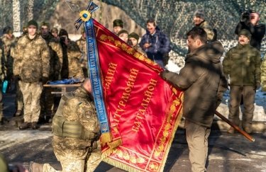 Зеленский на встрече с бойцами ООС на Донбассе, декабрь 2019. Фото: пресс-служба