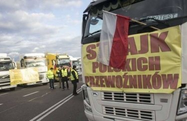 страйк, кордон, польські перевізники, польские перевозчики, акция протеста, граница