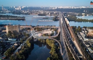 Дарницкий мост - самый новый в Киеве. Но у него до сих пор нет всех съездов