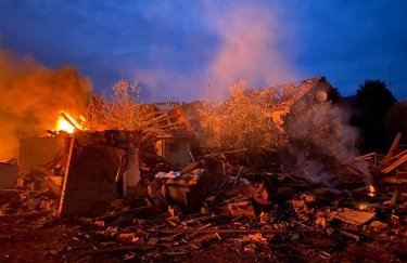 Из-за падения обломков ракеты на Житомирщине один человек погиб, повреждены 12 домов