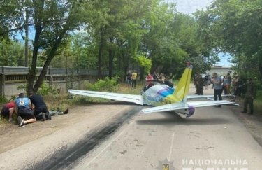 Авиакатастрофа в Одессе. Фото: Нацполиция