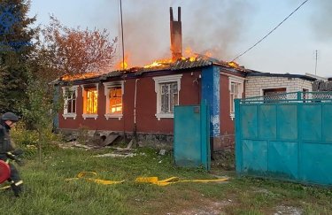 Враг обстрелял город Волчанск. Фото: ГСЧС