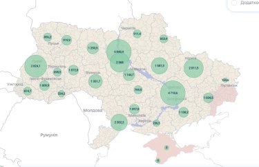 интерактивная налоговая карта Украины, налоги
