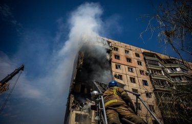 Последствия удара по жилому дому в Кривом Роге. Фото: Сергей Лысак/Telegram кривой рог, ракеты, пострадавшие