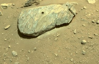 Образец породы с Марса. Фото: NASA