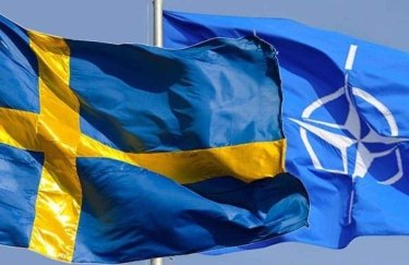 НАТО, Швеція, прапор Швеції, прапор НАТО