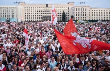 Массовые протесты в Беларуси. Фото: Getty Images