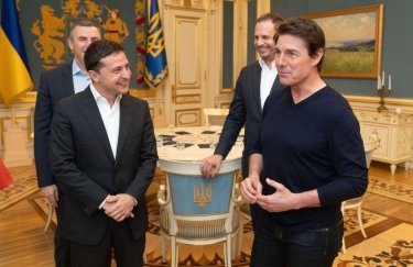 Том Круз приехал в Киев и обсудил с Зеленским съемку фильма в Украине (ФОТО и ВИДЕО)