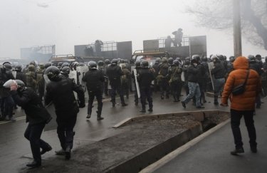 Митинги в Казахстане