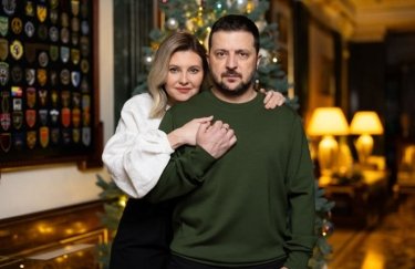 Владимир Зеленский с супругой. Фото: пресс-служба ОП