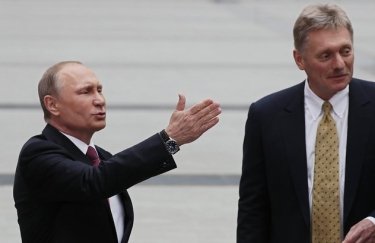 Владимир Путин и Дмитрий Песков. Фото: Вести