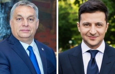 Виктор Орбан и Владимир Зеленский. Фотоколлаж: УНН Виктор Орбан и Владимир Зеленский. Фотоколлаж: УНН