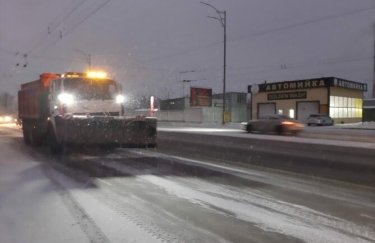 В Киеве прогнозируют сильные снегопады: въезд фур будет ограничен