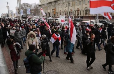 Протесты в Минске. Фото: svaboda.org