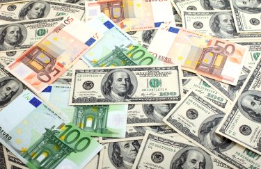 Деньги, евро, доллары