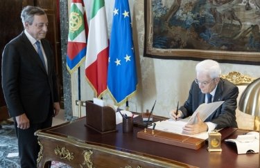 Президент Італії розпустив парламент після відставки Драгі