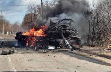 У Полтавській області ЗСУ знищили колону російської техніки