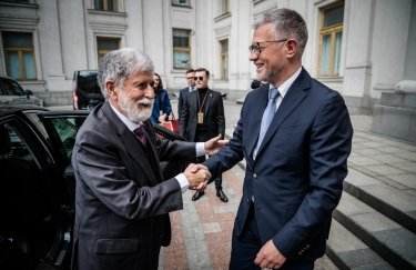 Селсу Аморим и Андрей Мельник. Фото: Twitter украинского дипломата Украина отправит послом в Бразилию заместителя Кулебы, известного резкими заявлениями
